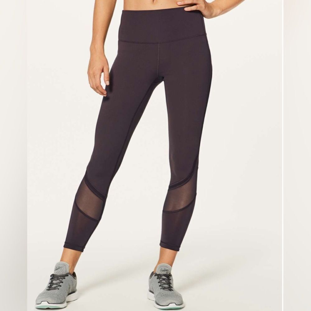 Lululemon fresh in mesh tight pelt size 4
